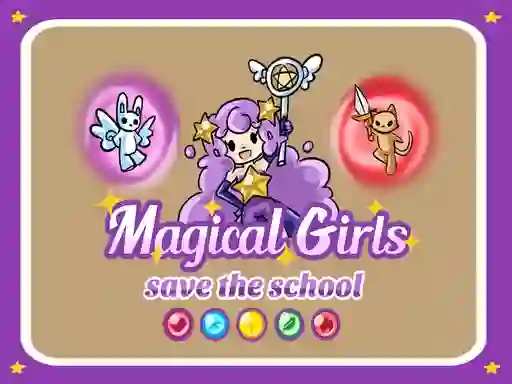 Gra Magical Girls Save the School w Internecie