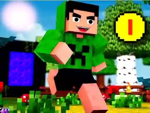 Gra Block Craft Jumping w Internecie