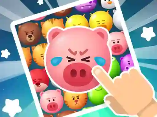 Gra Crazy Zoo Swipe Match 3 Puzzle w Internecie