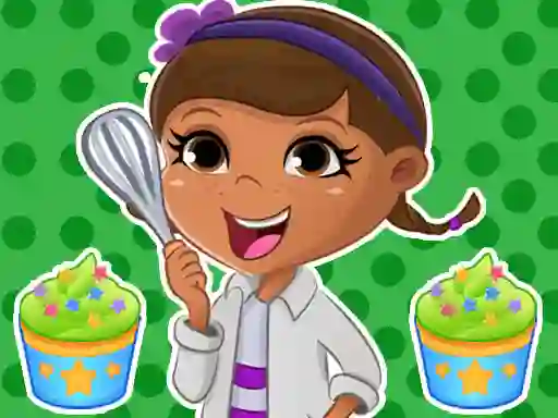 Gra Dottie Doc Mcstuffins Cupcake Maker w Internecie
