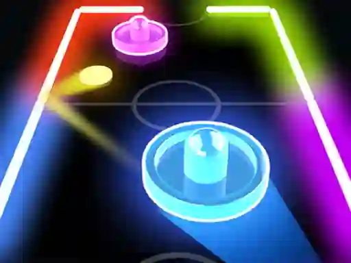 Gra Glow Hockey HD w Internecie