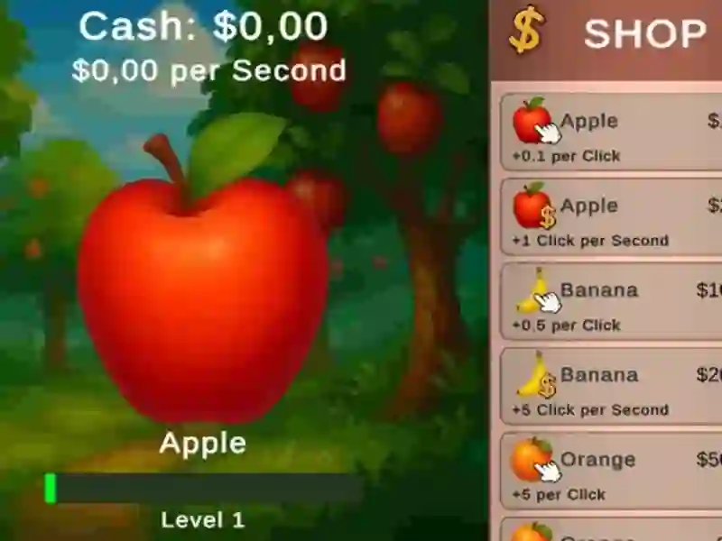 Gra Fruit Clicker w Internecie