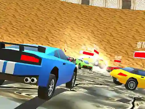 Gra Low Poly Smash Cars w Internecie