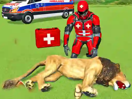 Gra Animal Rescue Robot Hero w Internecie