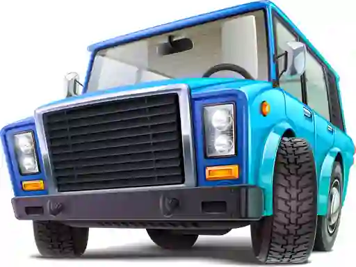 Gra Cartoon Trucks Puzzle w Internecie