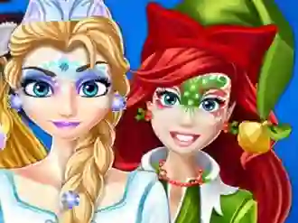 Gra Christmas Face Painting w Internecie