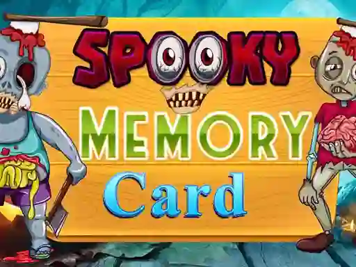 Gra Spooky Memory Card w Internecie