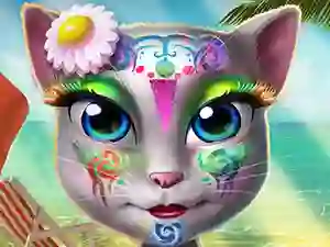 Gra Kitty Beach Makeup w Internecie
