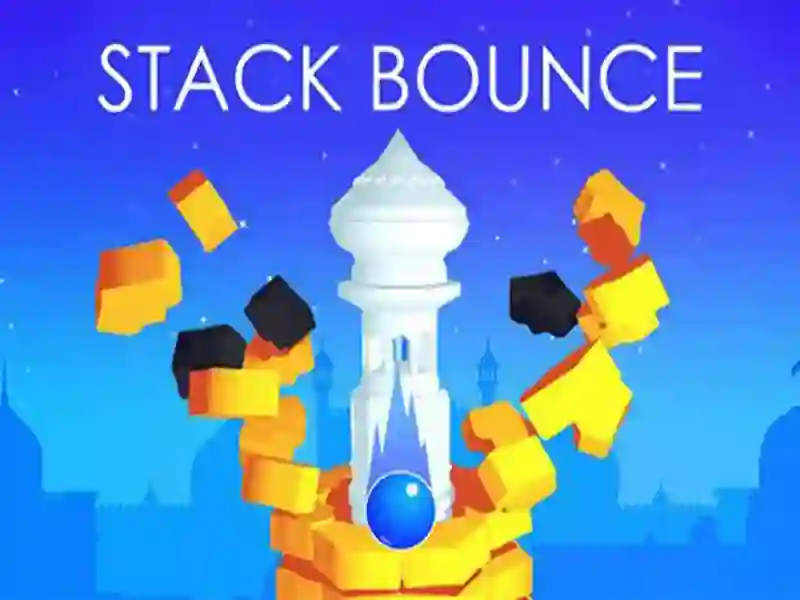 Gra Stack Bounce w Internecie