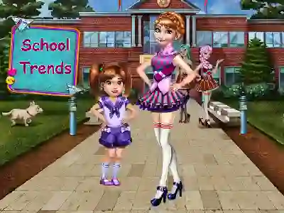Gra School Trends w Internecie