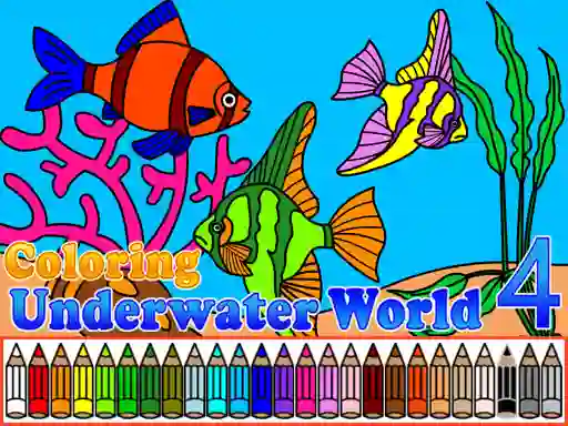 Gra Coloring Underwater World 4 w Internecie