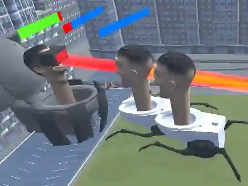 Gra Merge Toilet Skib Fight w Internecie