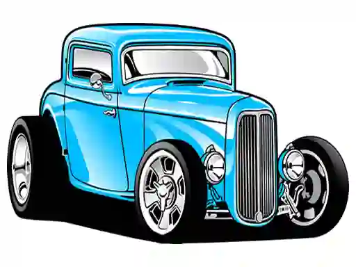 Gra Hot Rod Coloring w Internecie