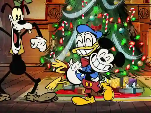 Gra Preparing Mickey For Christmas Match 3 w Internecie