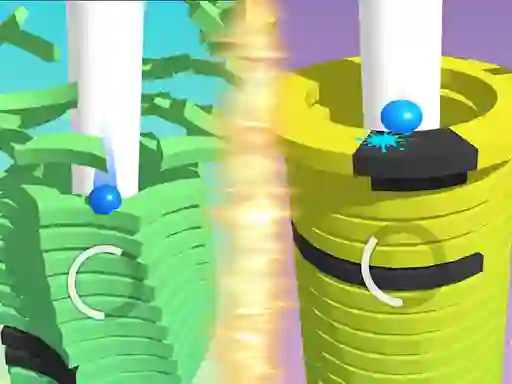 Gra Stack Ball Helix w Internecie