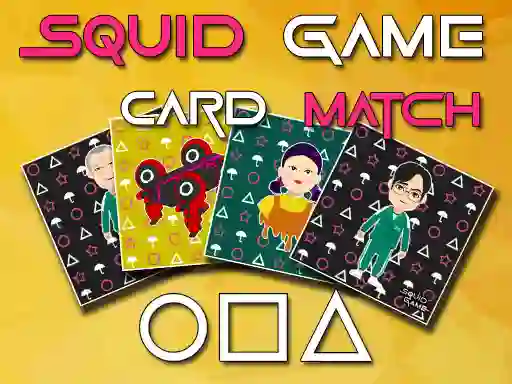 Gra Squid Game Memory Card Match w Internecie