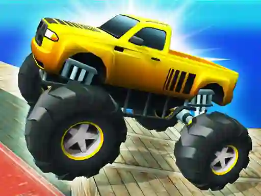 Gra Monster Truck Port Stunt w Internecie