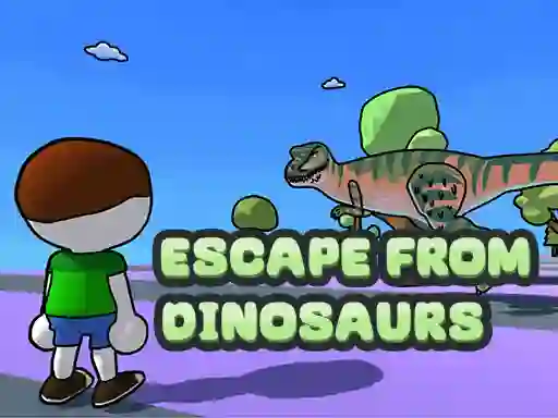 Gra Escape From Dinosaurs w Internecie