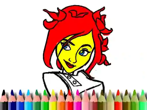 Gra Back To School: Cute Girl Coloring w Internecie