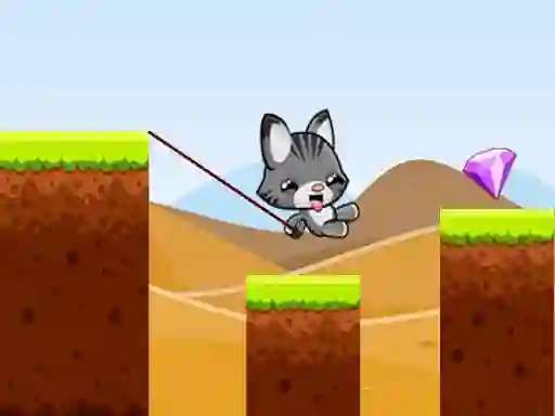 Gra Swing Cat Endless Jump w Internecie