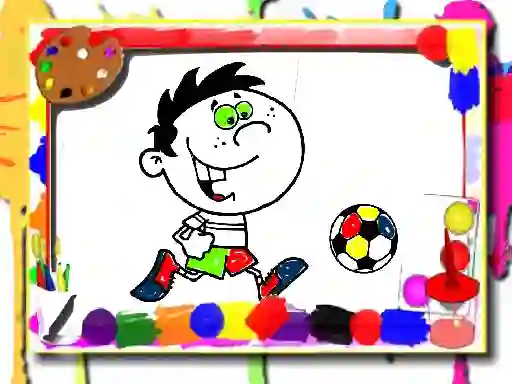 Gra Football Coloring Time w Internecie