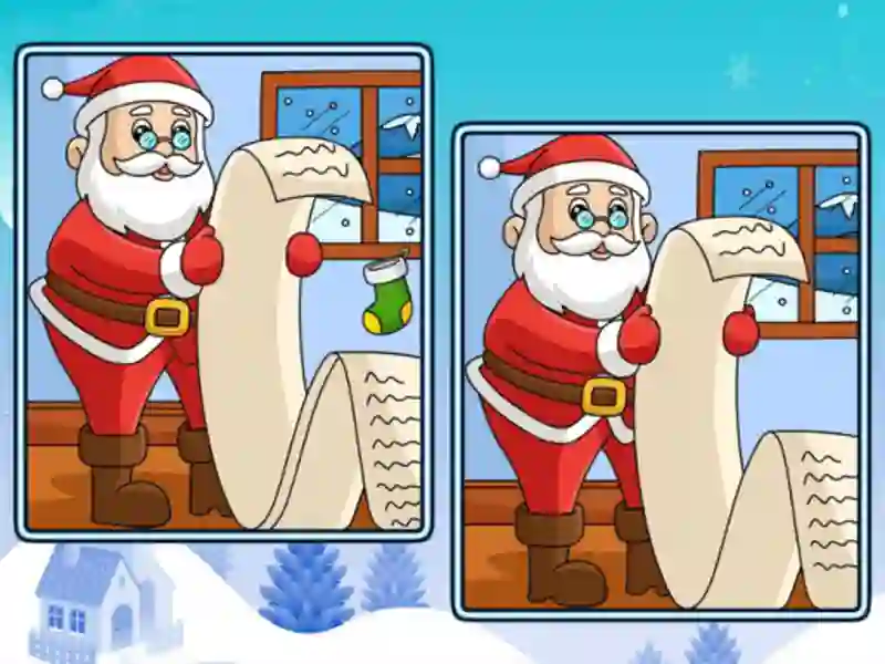 Gra Christmas Spot the Difference w Internecie
