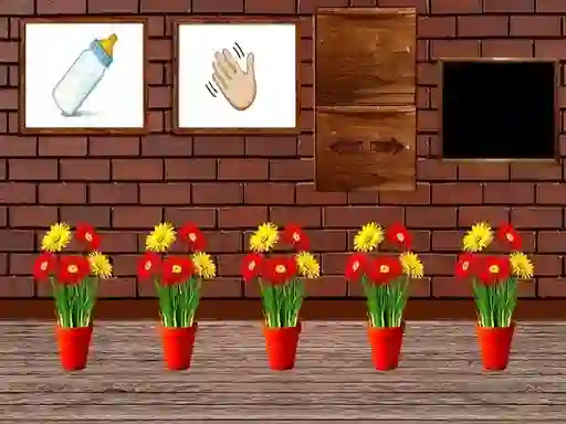 Gra Flower House Escape w Internecie