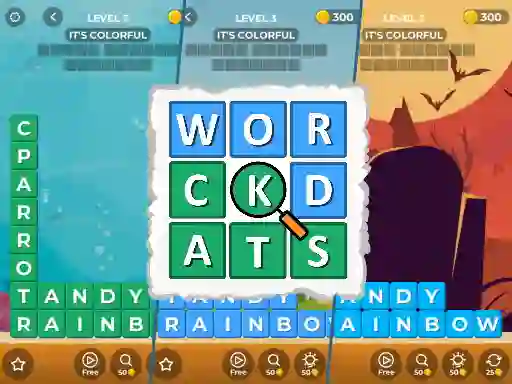 Gra Word Stack w Internecie