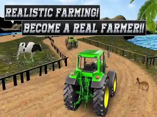 Gra Real Tractor Farming Simulator : Heavy Duty Tractor w Internecie