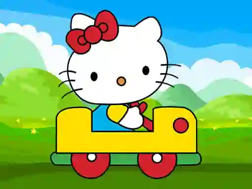 Gra Cute Kitty Car Jigsaw w Internecie
