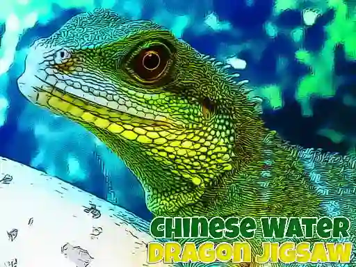 Gra Chinese Water Dragon Jigsaw w Internecie