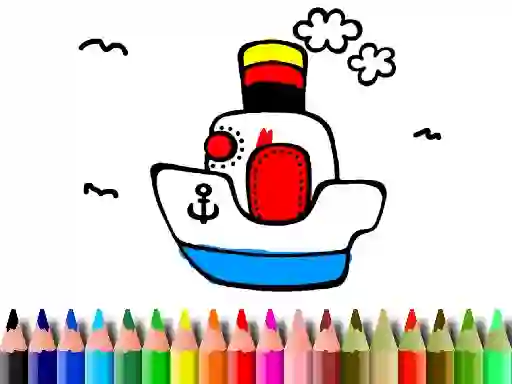Gra Back to School: Boat Coloring w Internecie