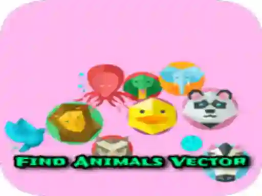 Gra Find Animals Vector w Internecie