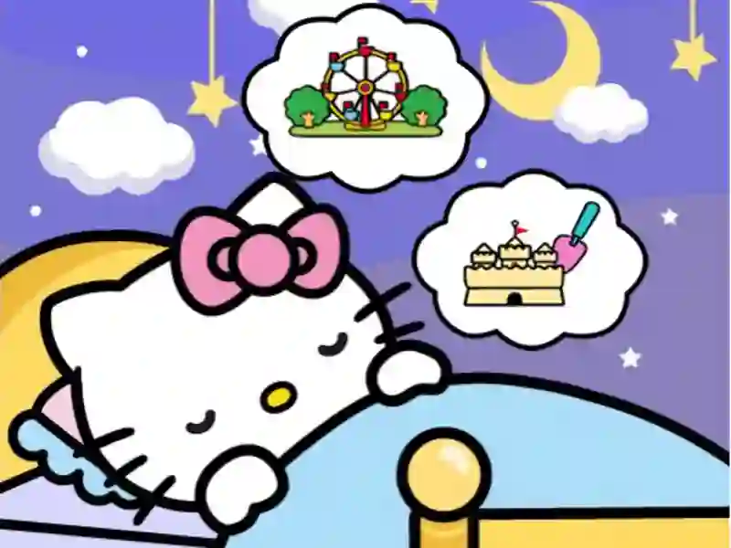 Gra Hello Kitty Good Night w Internecie
