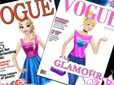 Gra Princesses On Vogue Cover w Internecie