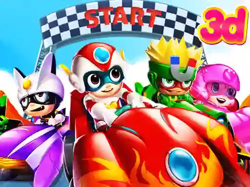Gra Cartoon Racing 3D w Internecie
