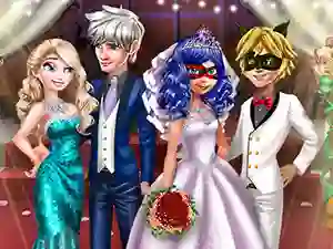 Gra Ladybug Wedding Royal Guests w Internecie