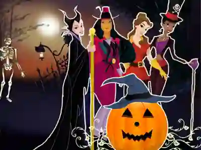Gra Princesses Halloween Night w Internecie