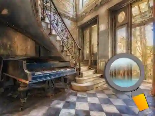 Gra Abandoned Room Hidden Numbers w Internecie