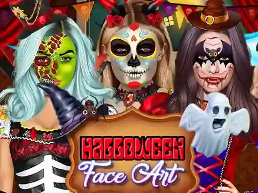 Gra Kylie Jenner Halloween Face Art w Internecie