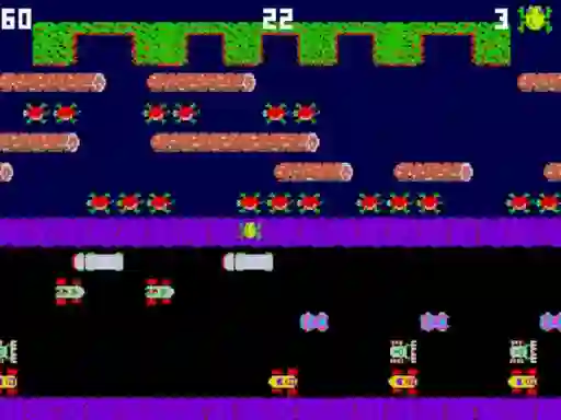 Gra Clumpsy Frogger 2D w Internecie