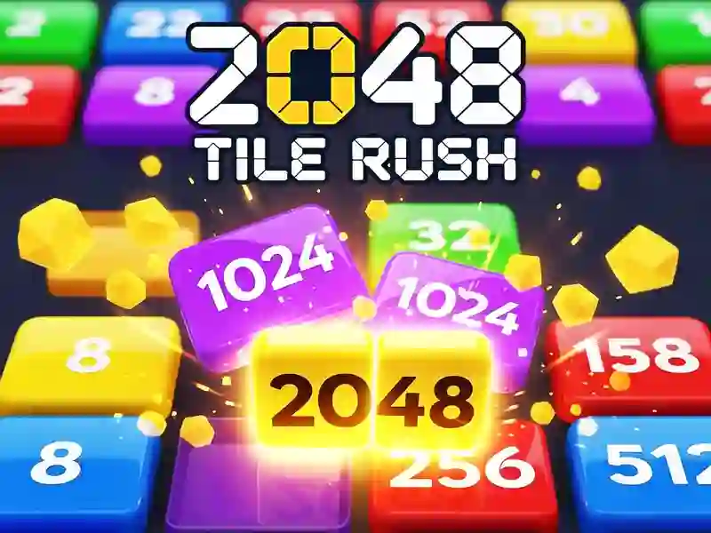 Gra 2048 Tile Rush w Internecie