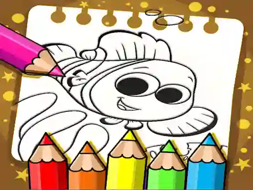 Gra Finding Nemo Color Book w Internecie