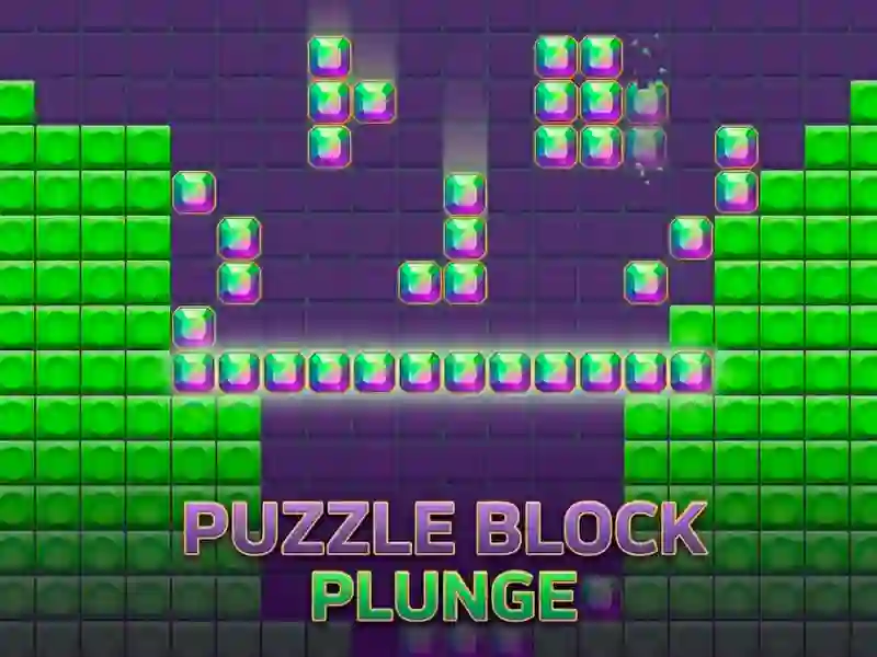 Gra Puzzle Block Plunge w Internecie