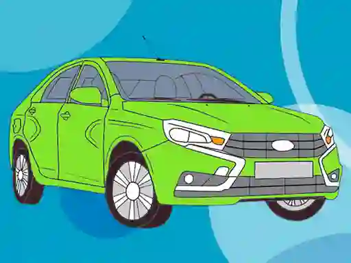 Gra Russian Cars Coloring Book w Internecie