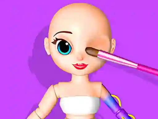 Gra ASMR Doll Repair w Internecie