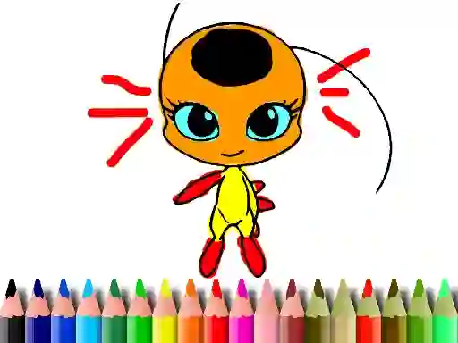 Gra Back To School: Dotted Girl Coloring w Internecie