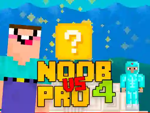 Gra Noob vs Pro 4 Lucky Block w Internecie
