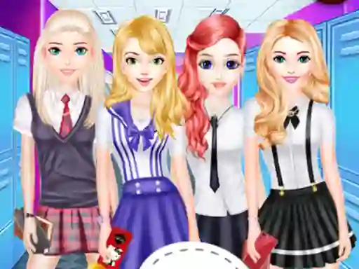 Gra Girls School Fashion w Internecie