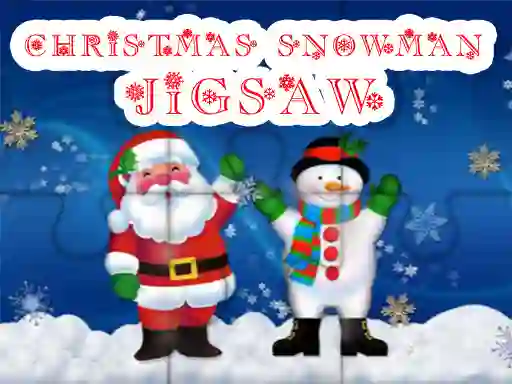 Gra Christmas Snowman Jigsaw Puzzle w Internecie